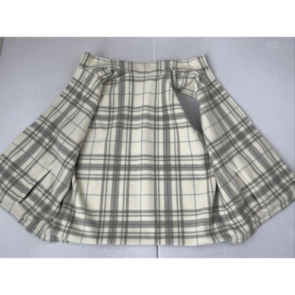 Lauren Ralph Lauren XL Plaid & Cream Beige Reversible Vest Embroidered Crest - Picture 4 of 7